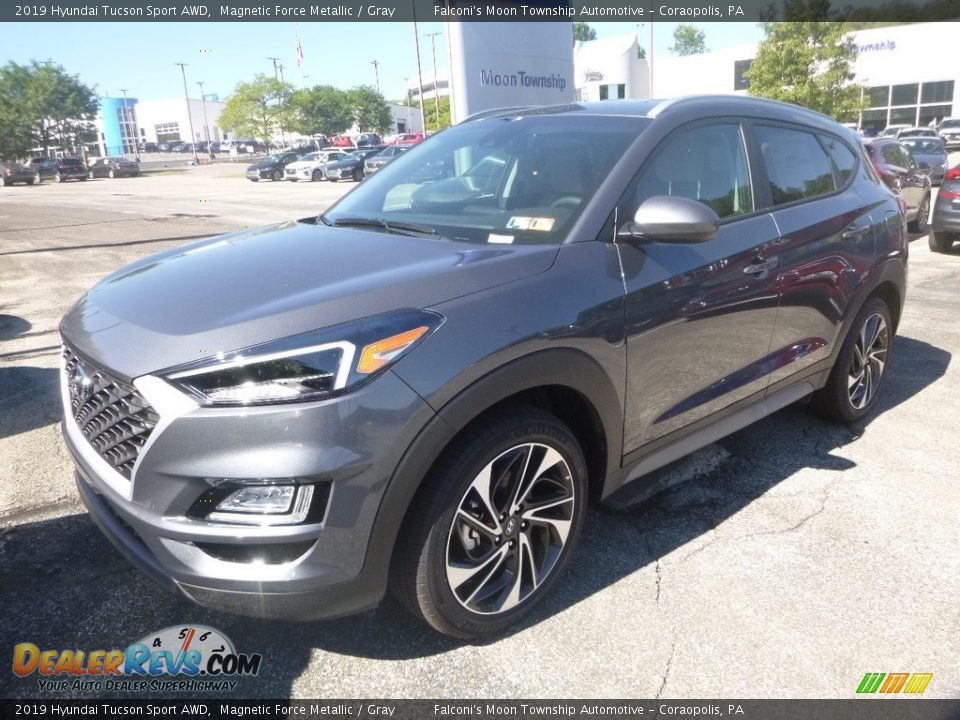 2019 Hyundai Tucson Sport AWD Magnetic Force Metallic / Gray Photo #4
