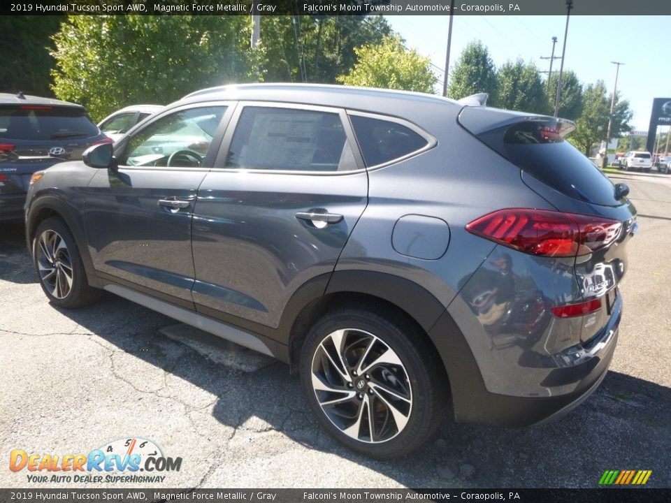 2019 Hyundai Tucson Sport AWD Magnetic Force Metallic / Gray Photo #5