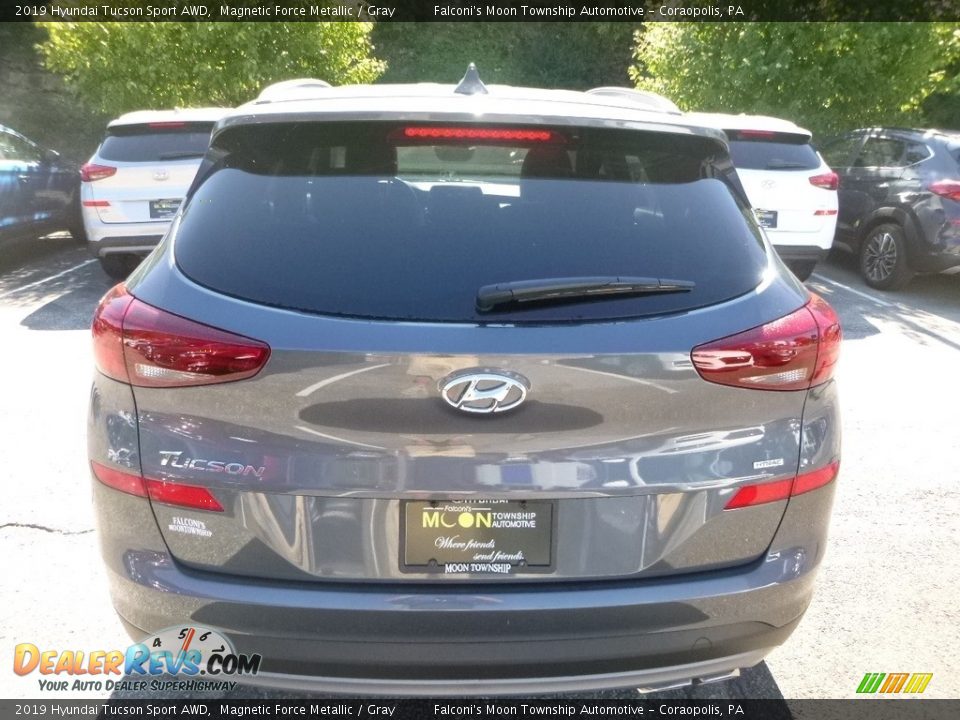 2019 Hyundai Tucson Sport AWD Magnetic Force Metallic / Gray Photo #6