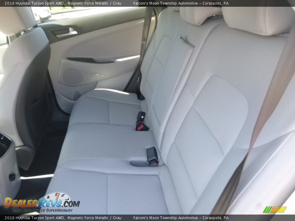 2019 Hyundai Tucson Sport AWD Magnetic Force Metallic / Gray Photo #8