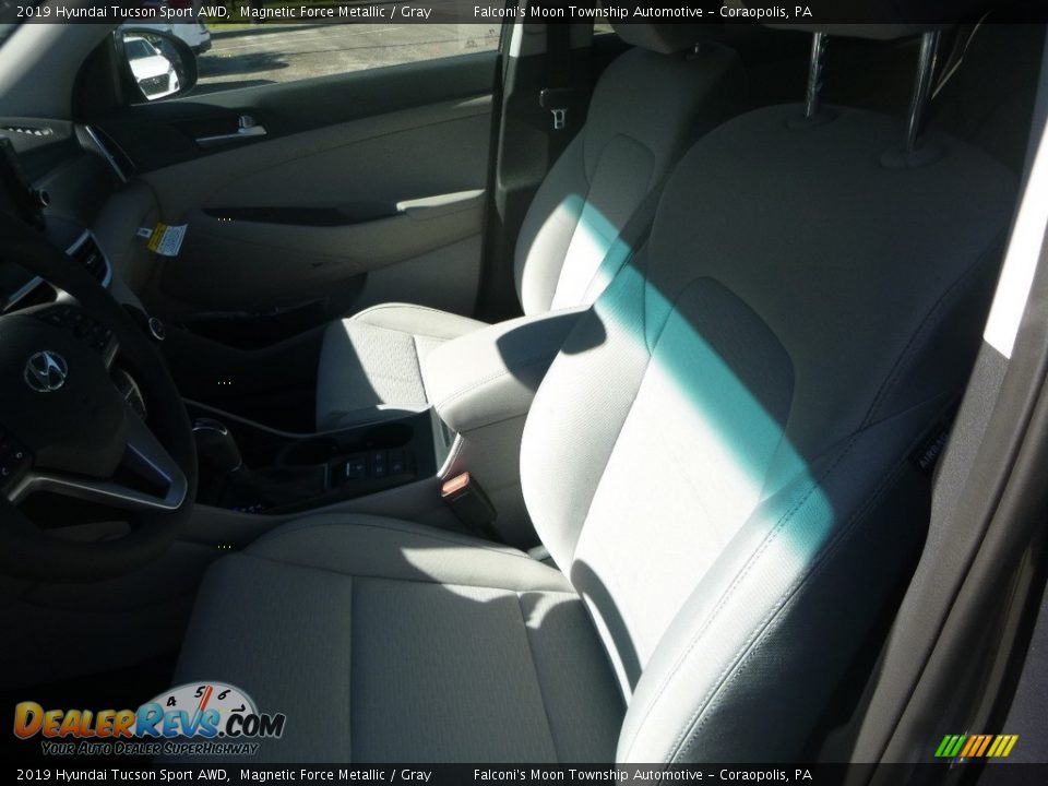 2019 Hyundai Tucson Sport AWD Magnetic Force Metallic / Gray Photo #10