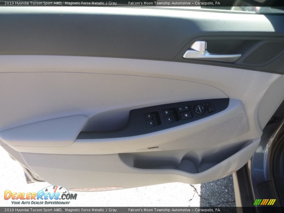 2019 Hyundai Tucson Sport AWD Magnetic Force Metallic / Gray Photo #11