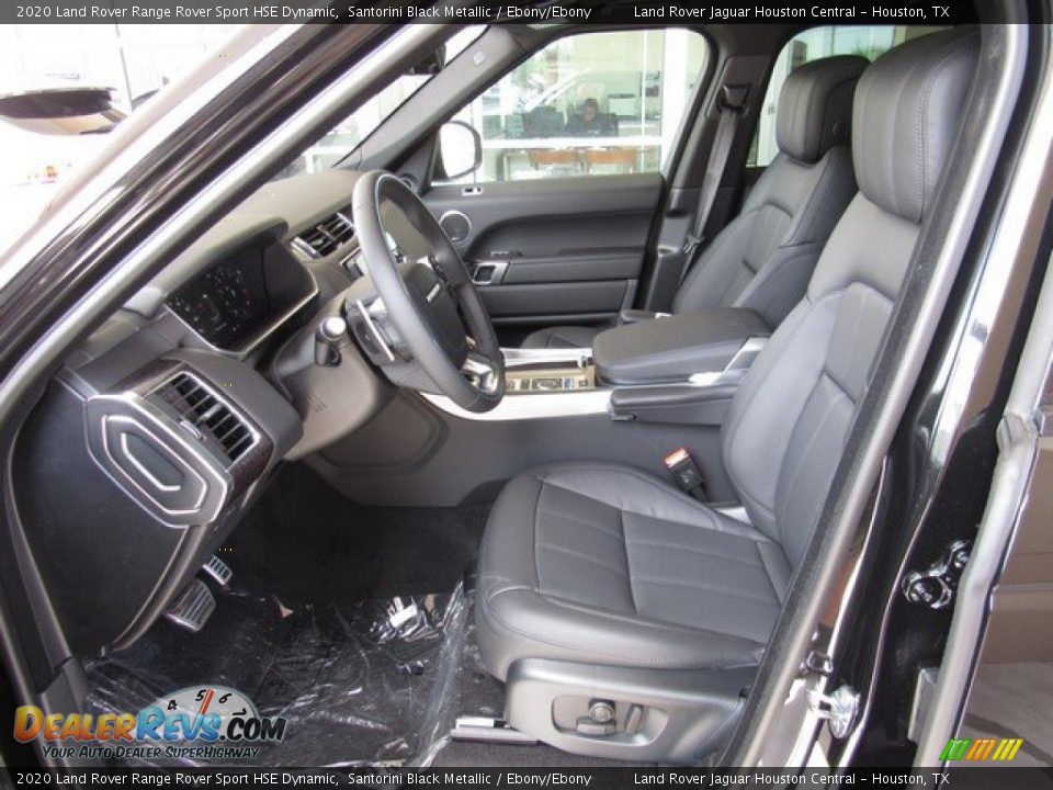 2020 Land Rover Range Rover Sport HSE Dynamic Santorini Black Metallic / Ebony/Ebony Photo #3