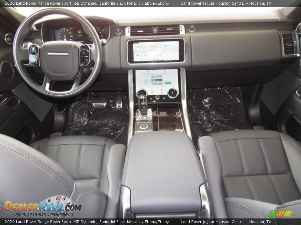 2020 Land Rover Range Rover Sport HSE Dynamic Santorini Black Metallic / Ebony/Ebony Photo #4