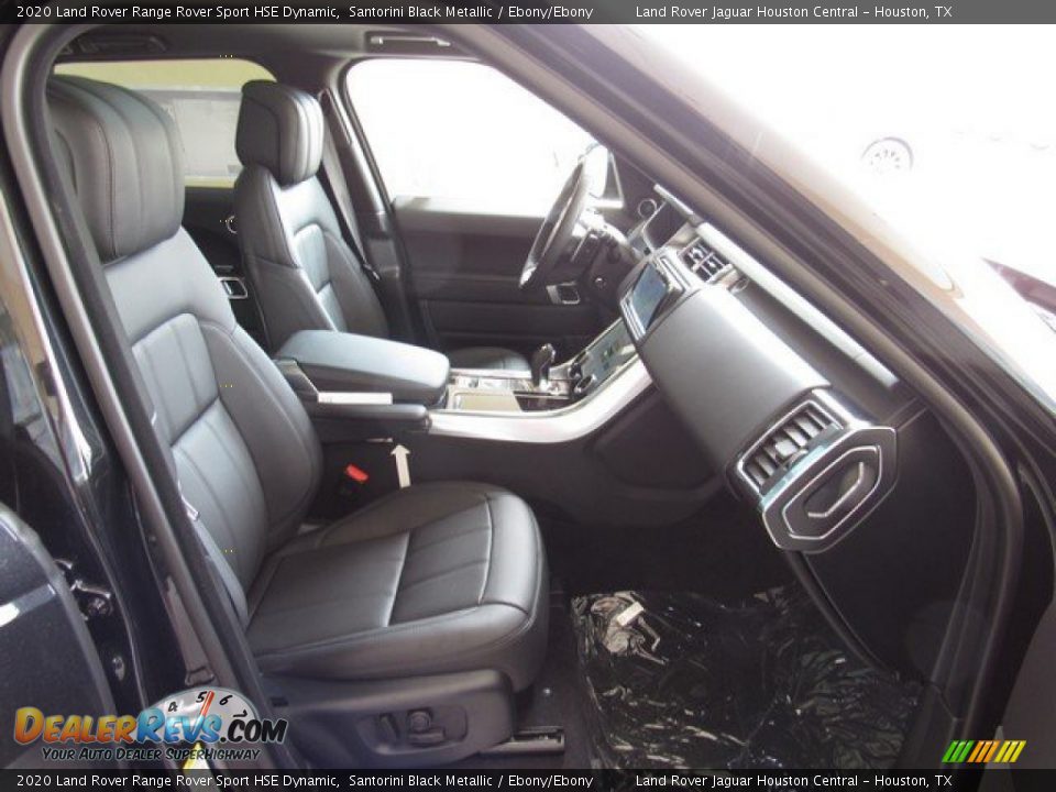 2020 Land Rover Range Rover Sport HSE Dynamic Santorini Black Metallic / Ebony/Ebony Photo #5