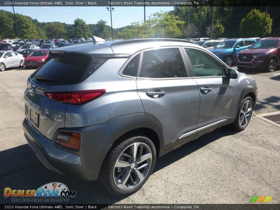 2020 Hyundai Kona Ultimate AWD Sonic Silver / Black Photo #2