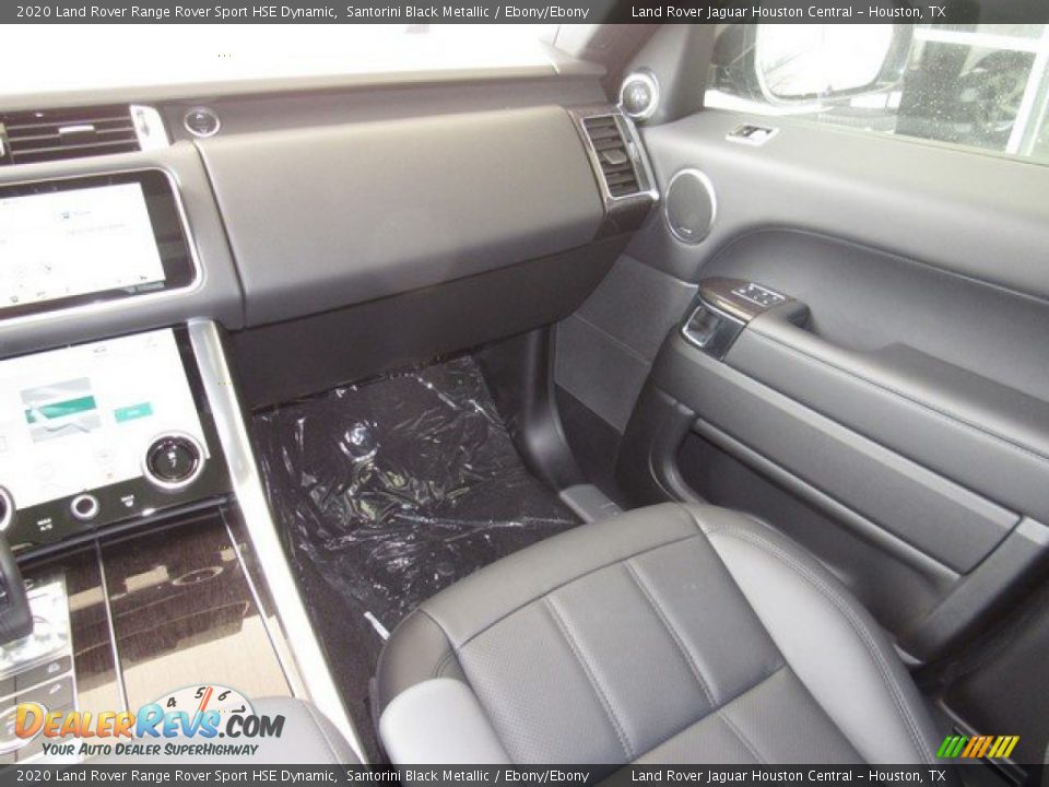 2020 Land Rover Range Rover Sport HSE Dynamic Santorini Black Metallic / Ebony/Ebony Photo #15