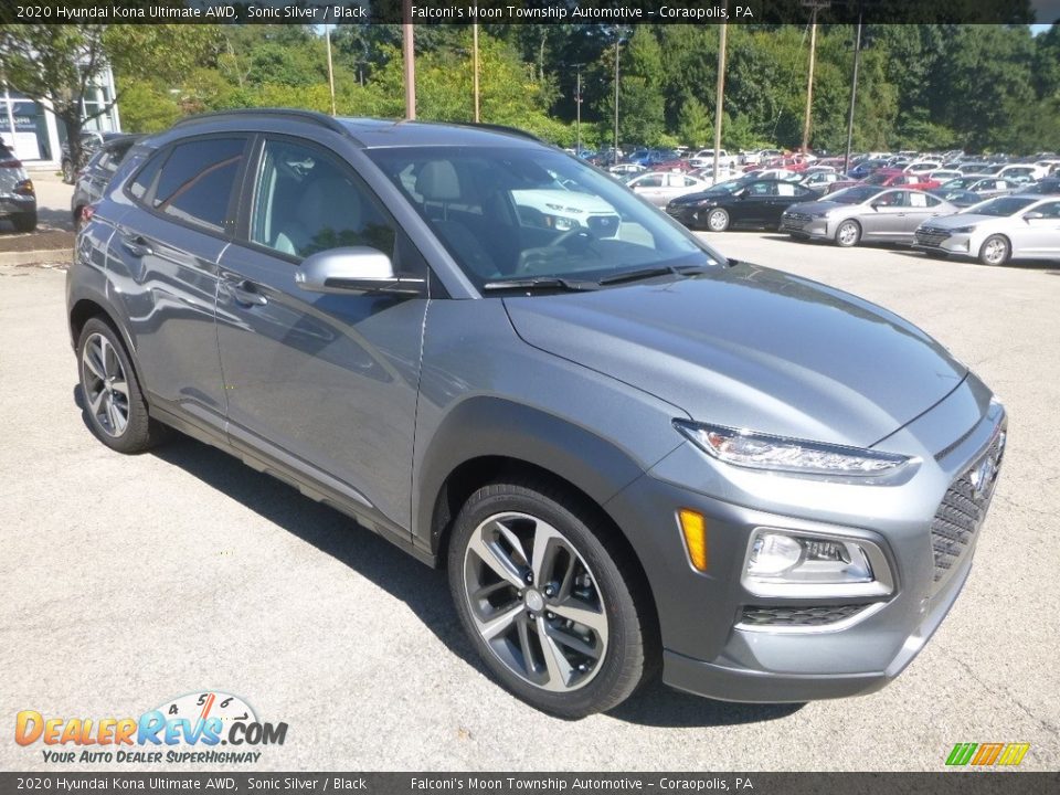Front 3/4 View of 2020 Hyundai Kona Ultimate AWD Photo #3