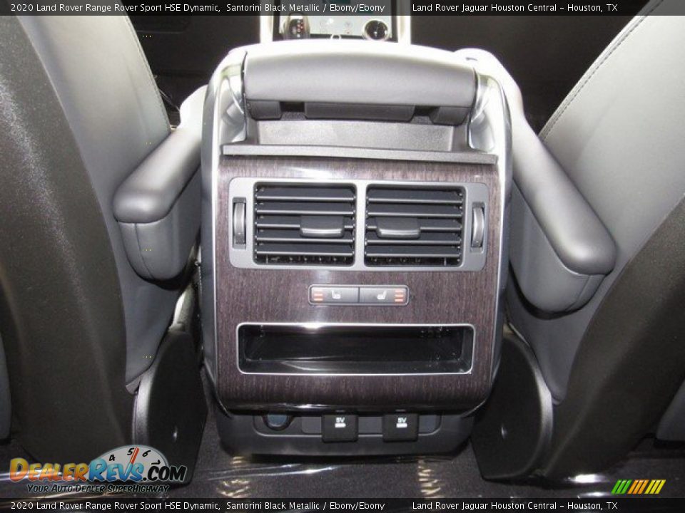 2020 Land Rover Range Rover Sport HSE Dynamic Santorini Black Metallic / Ebony/Ebony Photo #16