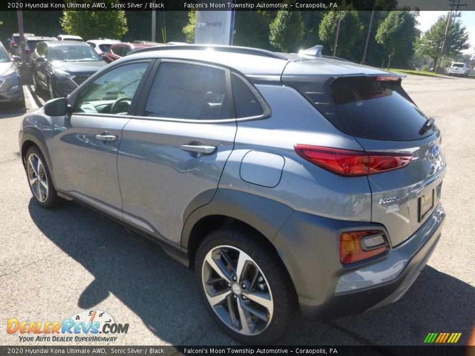 2020 Hyundai Kona Ultimate AWD Sonic Silver / Black Photo #6