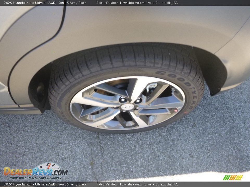 2020 Hyundai Kona Ultimate AWD Sonic Silver / Black Photo #7