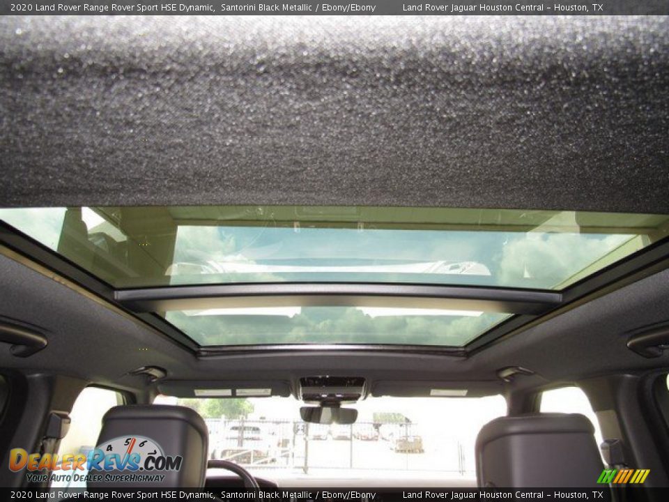 2020 Land Rover Range Rover Sport HSE Dynamic Santorini Black Metallic / Ebony/Ebony Photo #18