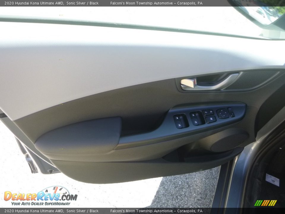 2020 Hyundai Kona Ultimate AWD Sonic Silver / Black Photo #11