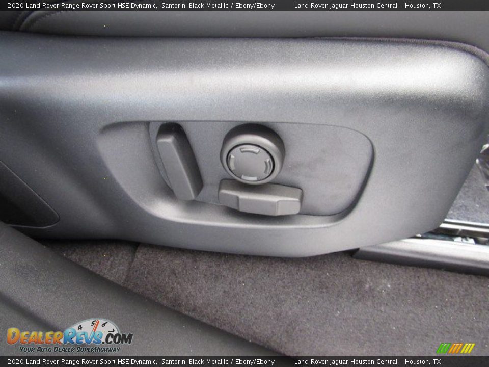 2020 Land Rover Range Rover Sport HSE Dynamic Santorini Black Metallic / Ebony/Ebony Photo #20