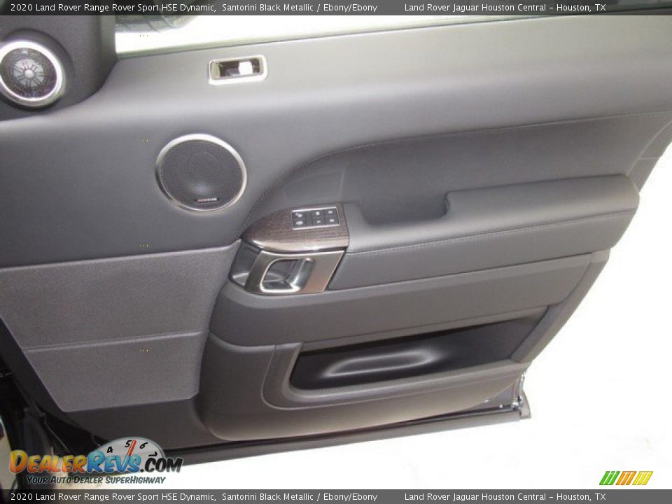 2020 Land Rover Range Rover Sport HSE Dynamic Santorini Black Metallic / Ebony/Ebony Photo #21