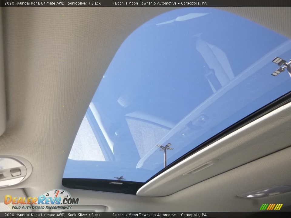 2020 Hyundai Kona Ultimate AWD Sonic Silver / Black Photo #14