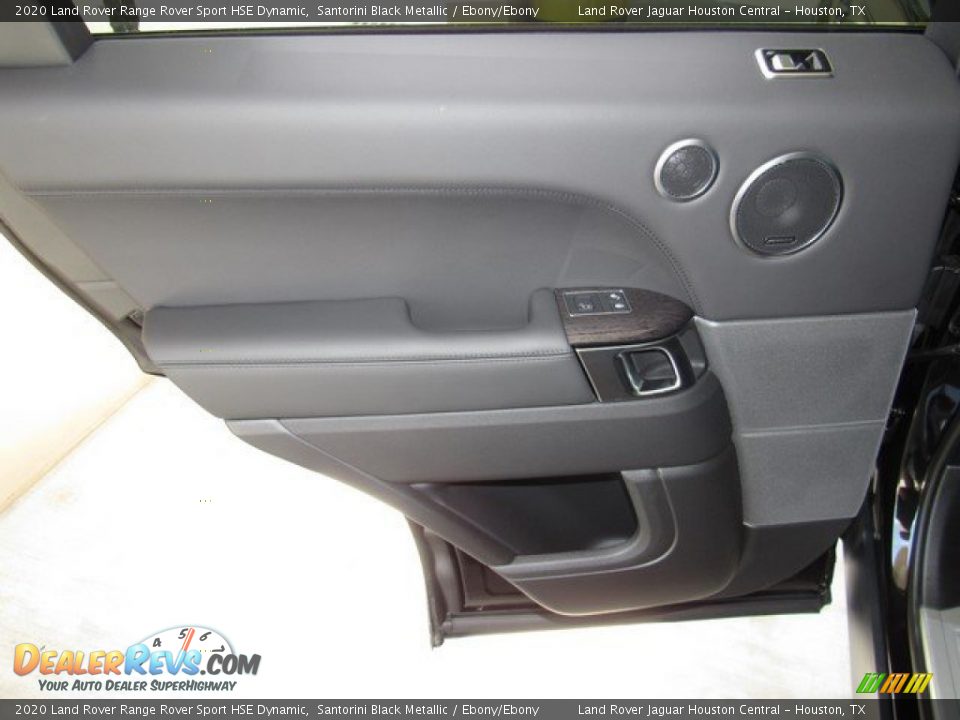 2020 Land Rover Range Rover Sport HSE Dynamic Santorini Black Metallic / Ebony/Ebony Photo #23