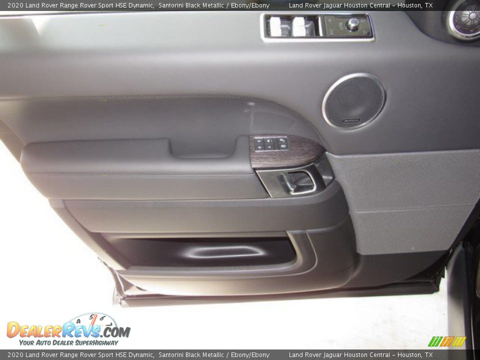 2020 Land Rover Range Rover Sport HSE Dynamic Santorini Black Metallic / Ebony/Ebony Photo #24