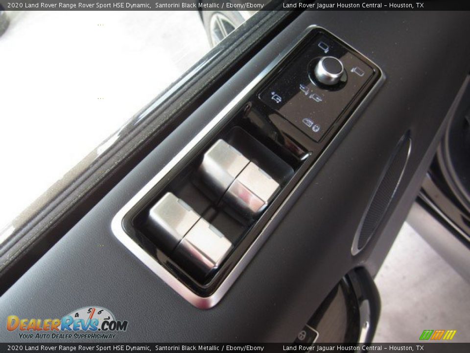 2020 Land Rover Range Rover Sport HSE Dynamic Santorini Black Metallic / Ebony/Ebony Photo #25
