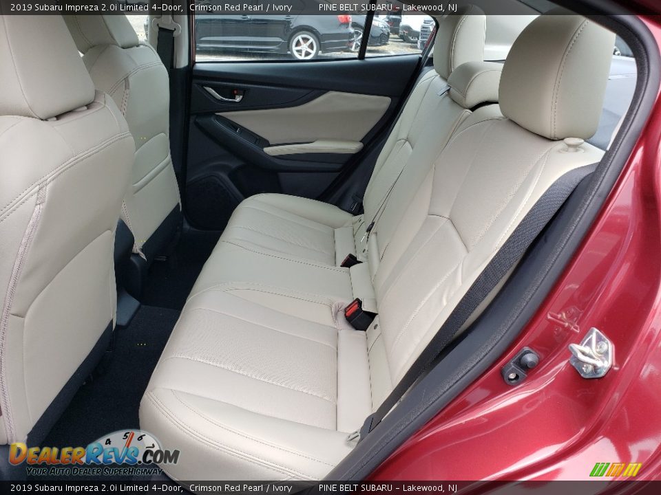 2019 Subaru Impreza 2.0i Limited 4-Door Crimson Red Pearl / Ivory Photo #6