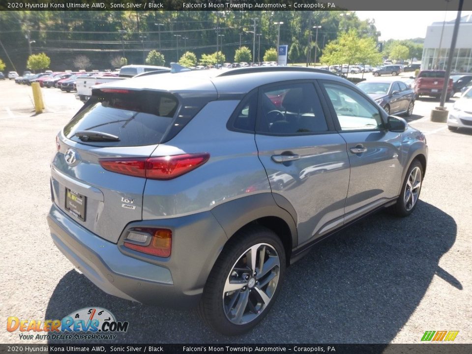 2020 Hyundai Kona Ultimate AWD Sonic Silver / Black Photo #2