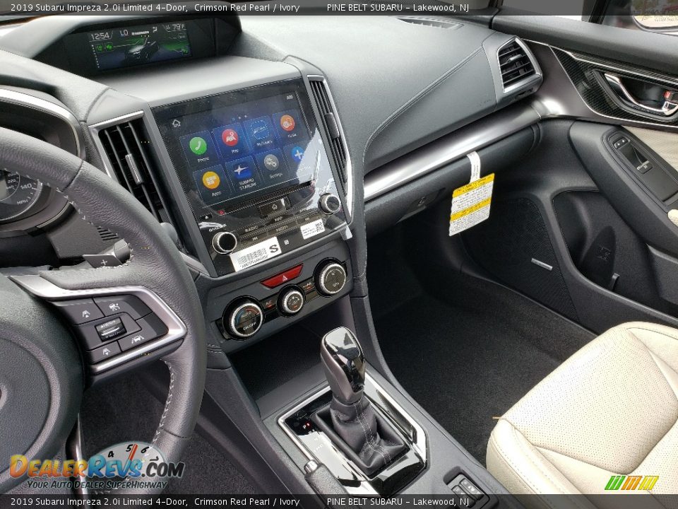 2019 Subaru Impreza 2.0i Limited 4-Door Crimson Red Pearl / Ivory Photo #10