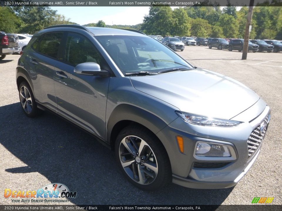 2020 Hyundai Kona Ultimate AWD Sonic Silver / Black Photo #3