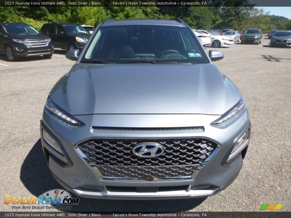 2020 Hyundai Kona Ultimate AWD Sonic Silver / Black Photo #4