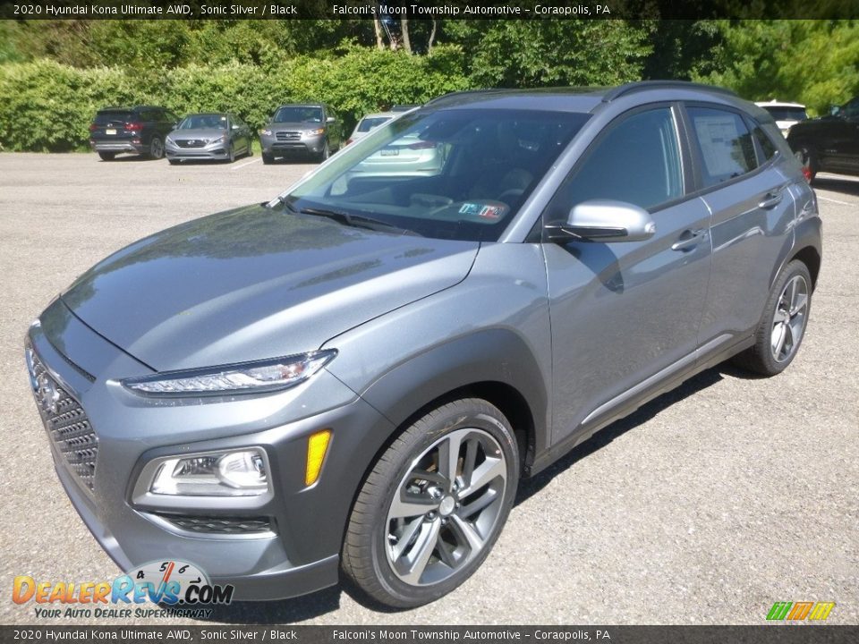 Front 3/4 View of 2020 Hyundai Kona Ultimate AWD Photo #5