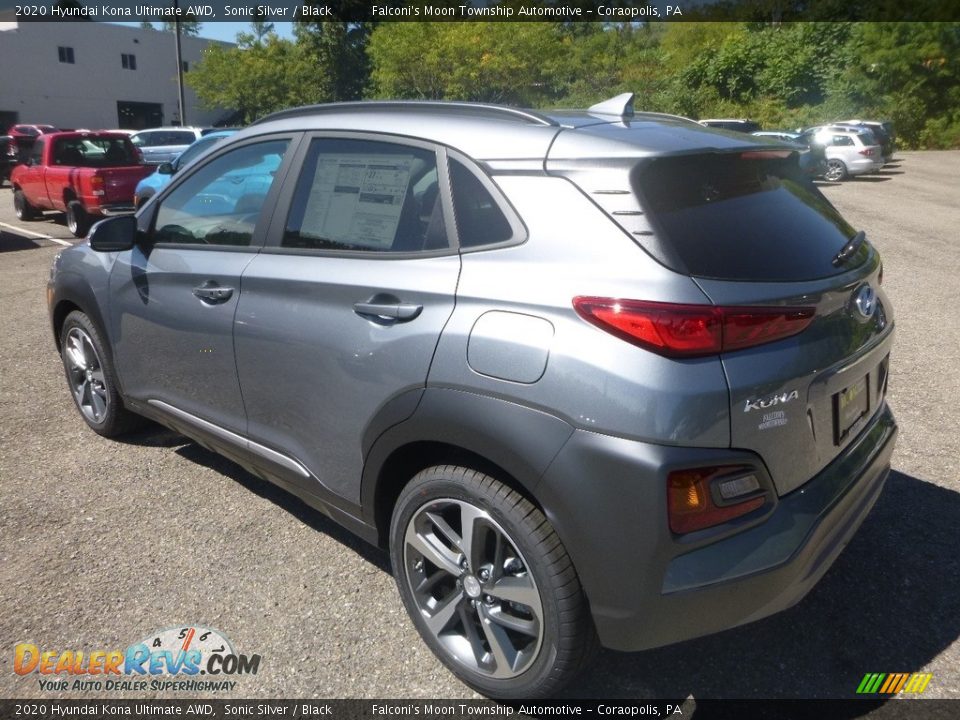 2020 Hyundai Kona Ultimate AWD Sonic Silver / Black Photo #6