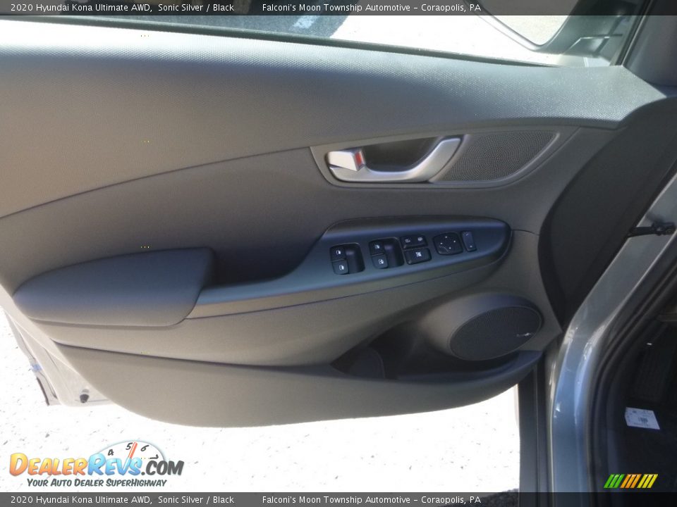 2020 Hyundai Kona Ultimate AWD Sonic Silver / Black Photo #10