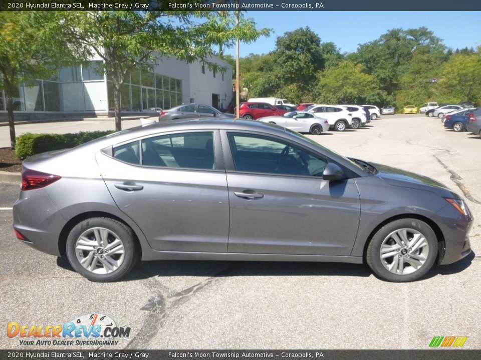 2020 Hyundai Elantra SEL Machine Gray / Gray Photo #1