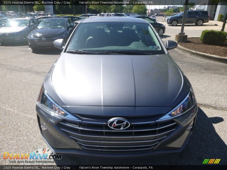 2020 Hyundai Elantra SEL Machine Gray / Gray Photo #4