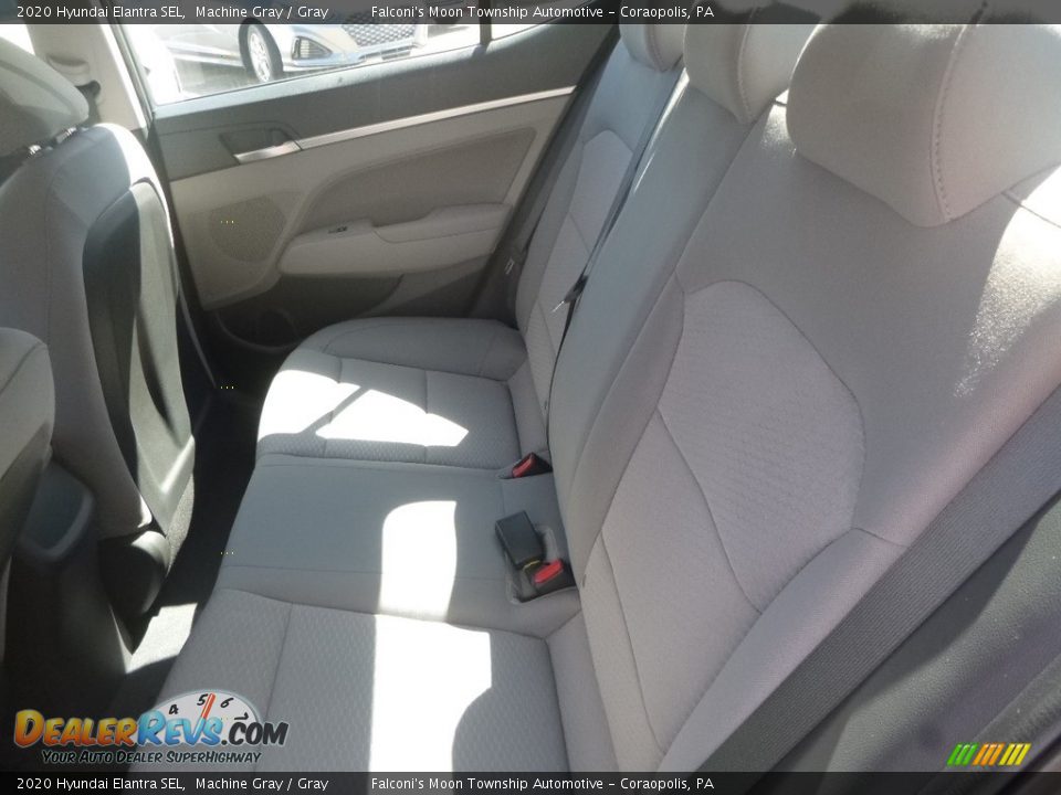 2020 Hyundai Elantra SEL Machine Gray / Gray Photo #7