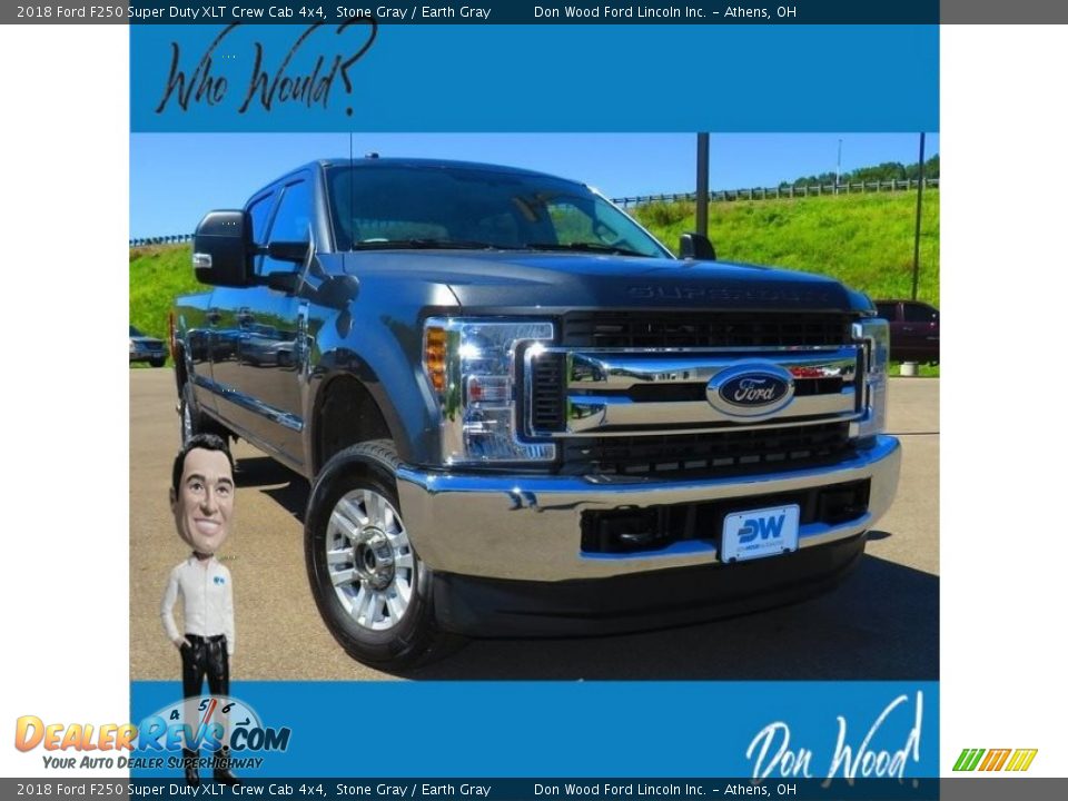 2018 Ford F250 Super Duty XLT Crew Cab 4x4 Stone Gray / Earth Gray Photo #1