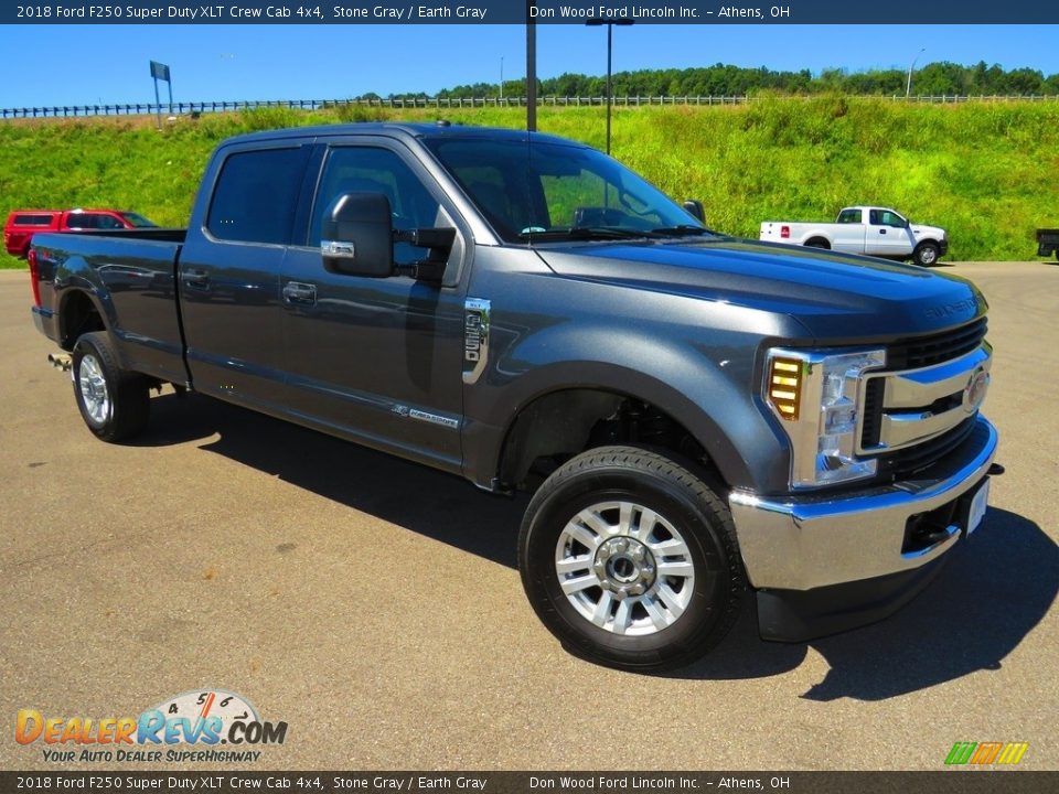 2018 Ford F250 Super Duty XLT Crew Cab 4x4 Stone Gray / Earth Gray Photo #2