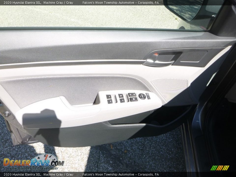 2020 Hyundai Elantra SEL Machine Gray / Gray Photo #9