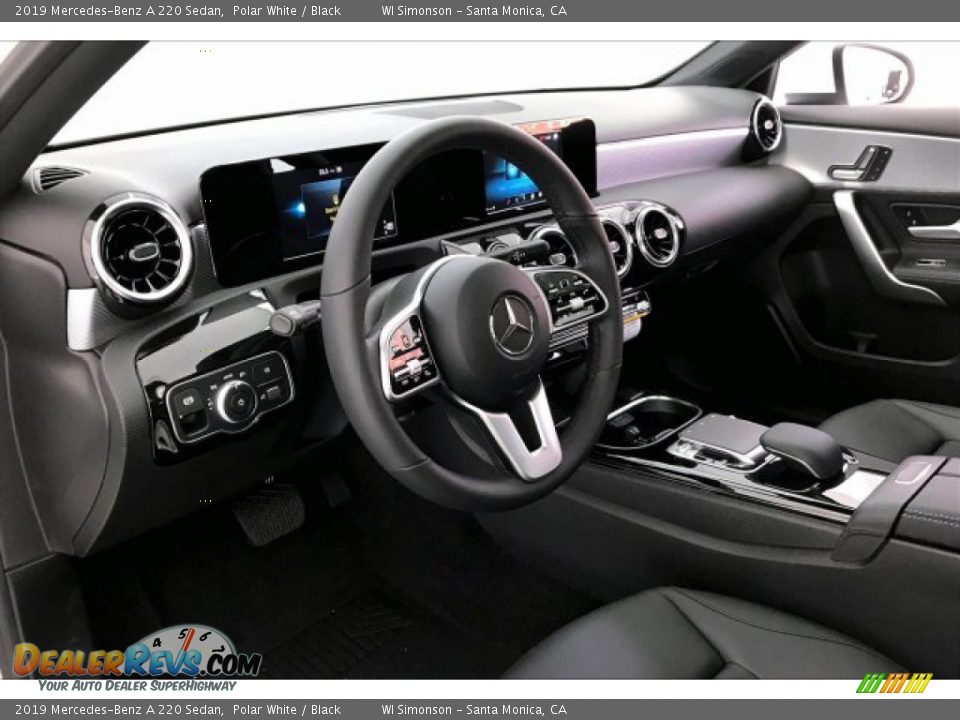 2019 Mercedes-Benz A 220 Sedan Polar White / Black Photo #4