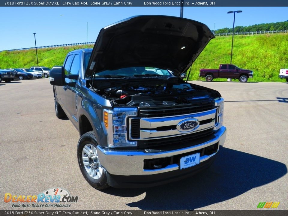 2018 Ford F250 Super Duty XLT Crew Cab 4x4 Stone Gray / Earth Gray Photo #5