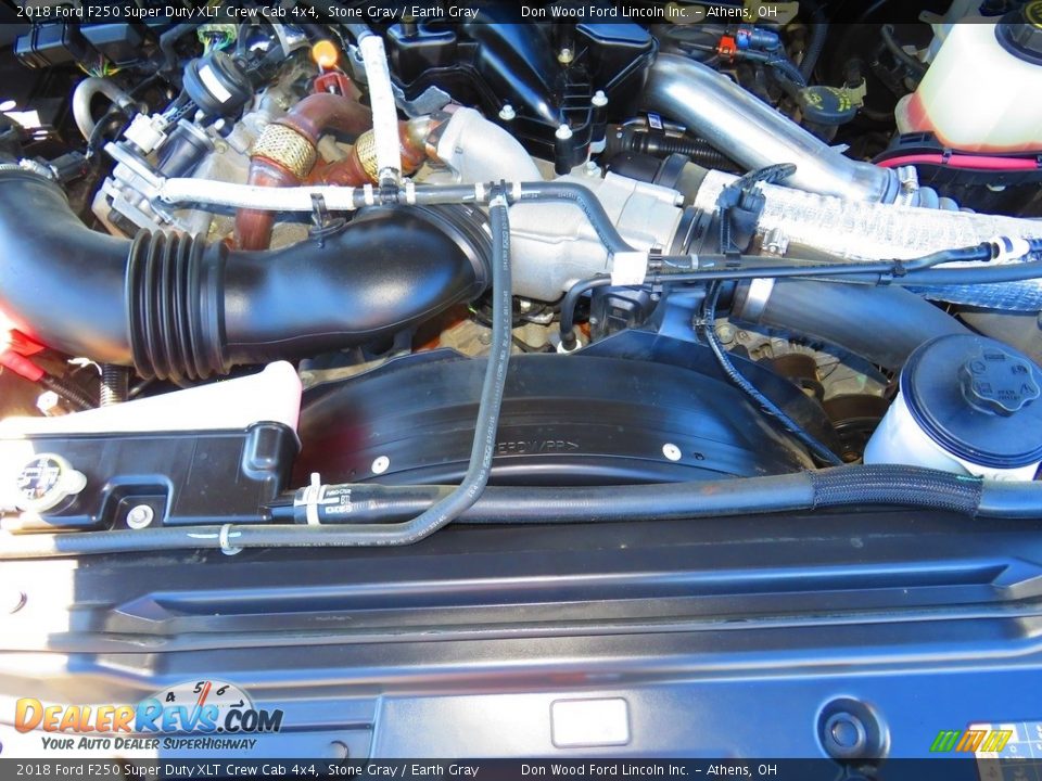 2018 Ford F250 Super Duty XLT Crew Cab 4x4 Stone Gray / Earth Gray Photo #6