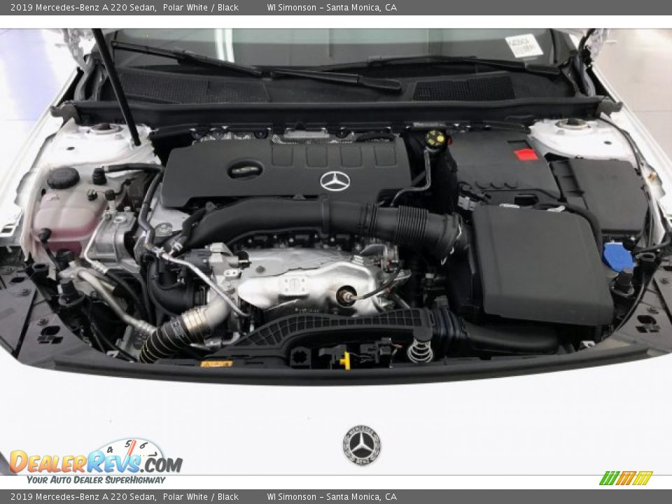 2019 Mercedes-Benz A 220 Sedan Polar White / Black Photo #8