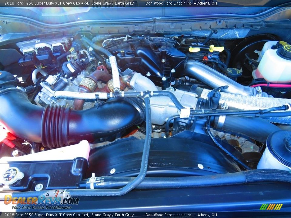 2018 Ford F250 Super Duty XLT Crew Cab 4x4 Stone Gray / Earth Gray Photo #7