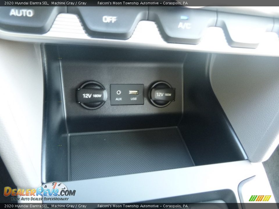 2020 Hyundai Elantra SEL Machine Gray / Gray Photo #15