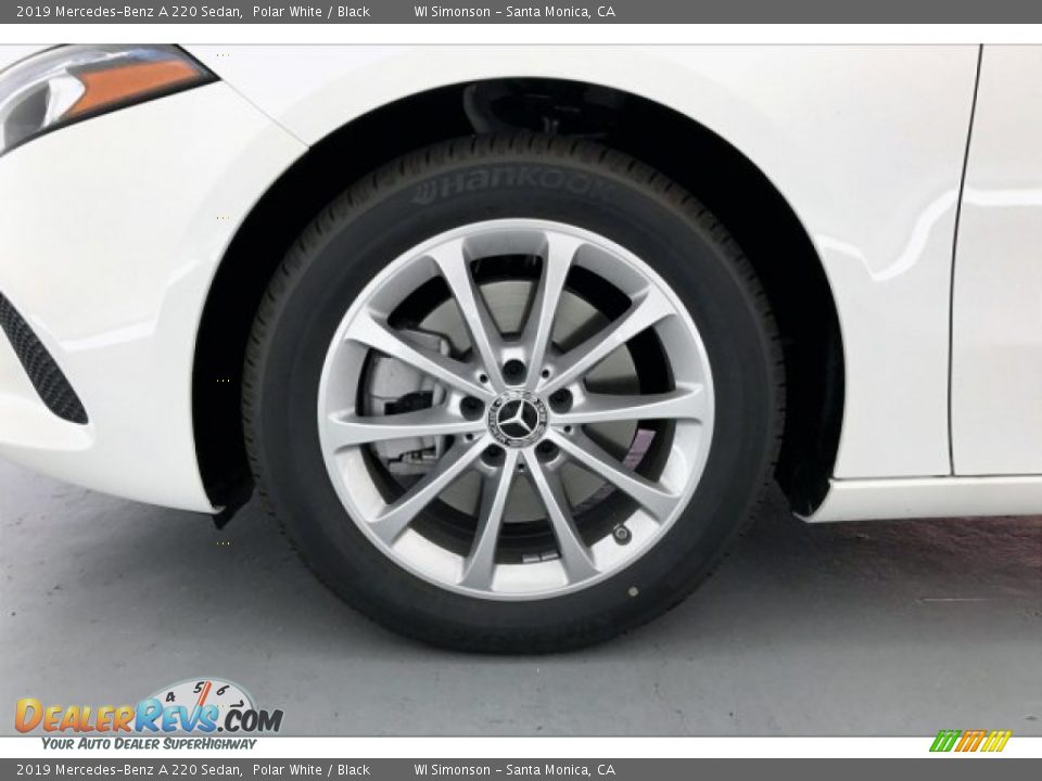 2019 Mercedes-Benz A 220 Sedan Polar White / Black Photo #9