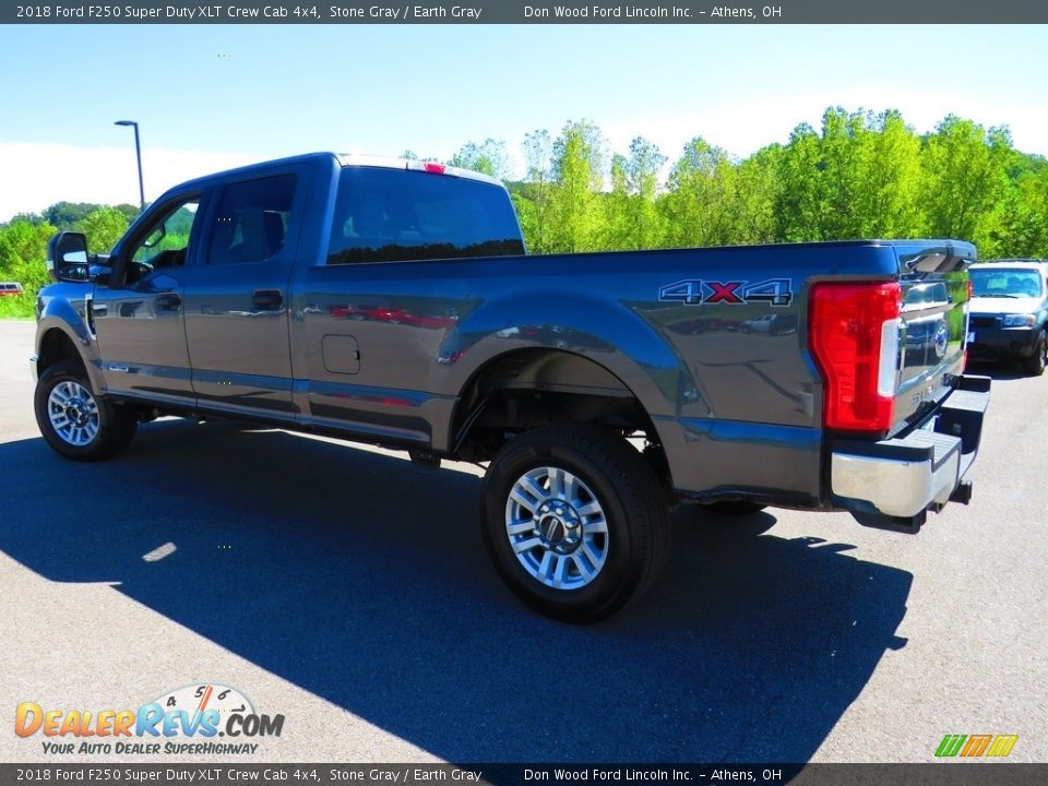 2018 Ford F250 Super Duty XLT Crew Cab 4x4 Stone Gray / Earth Gray Photo #10