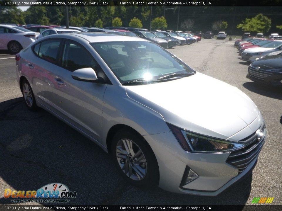 2020 Hyundai Elantra Value Edition Symphony Silver / Black Photo #3