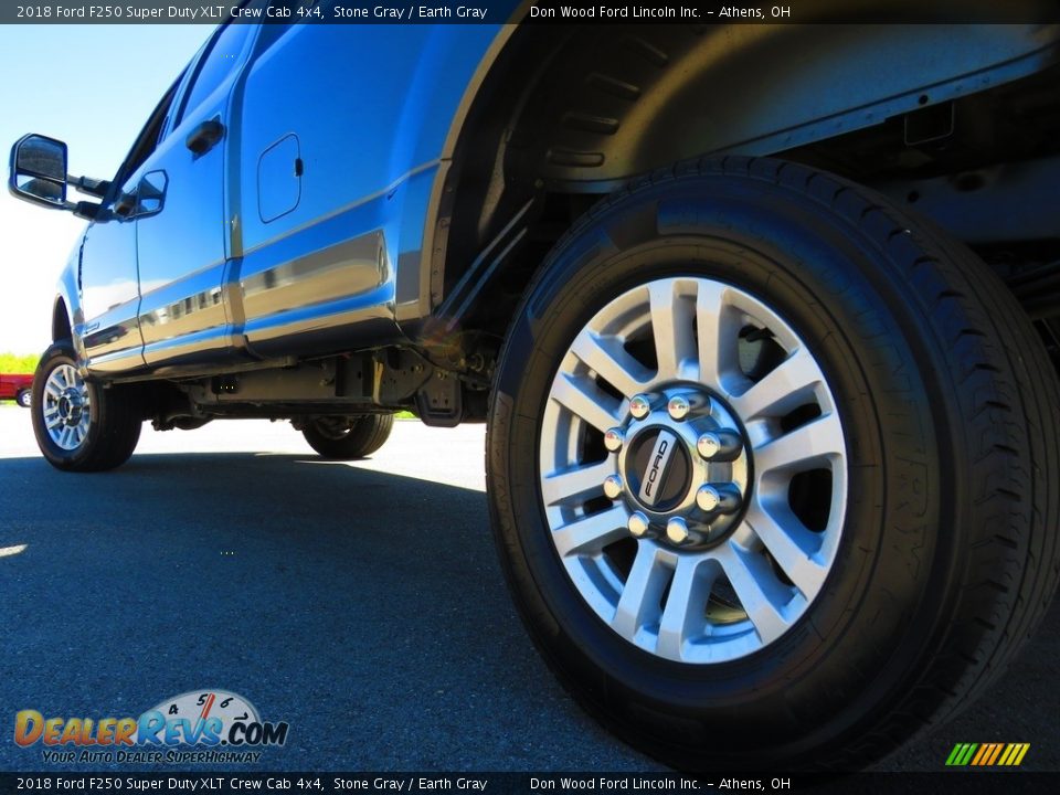 2018 Ford F250 Super Duty XLT Crew Cab 4x4 Stone Gray / Earth Gray Photo #11
