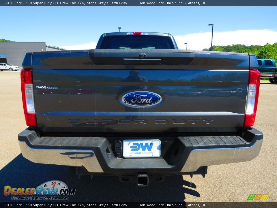 2018 Ford F250 Super Duty XLT Crew Cab 4x4 Stone Gray / Earth Gray Photo #12
