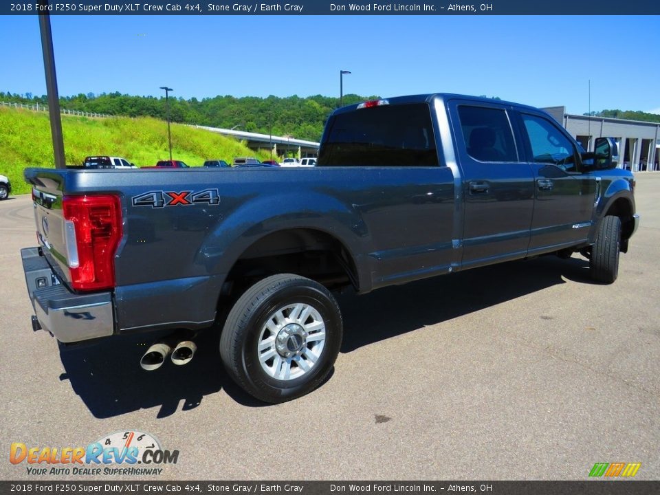 2018 Ford F250 Super Duty XLT Crew Cab 4x4 Stone Gray / Earth Gray Photo #14