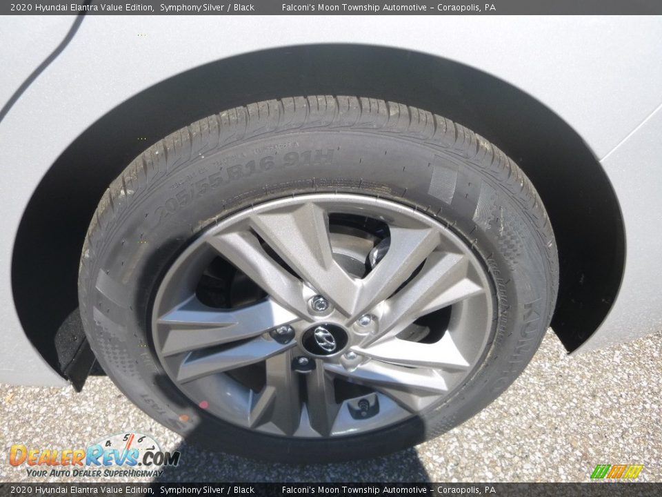 2020 Hyundai Elantra Value Edition Symphony Silver / Black Photo #7